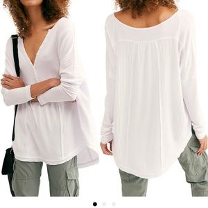Free People Leo Henley Tee